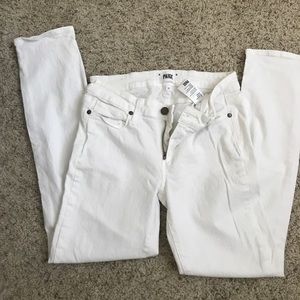 White Paige denim